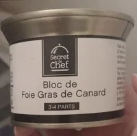 Bloc de foie gras de canard
