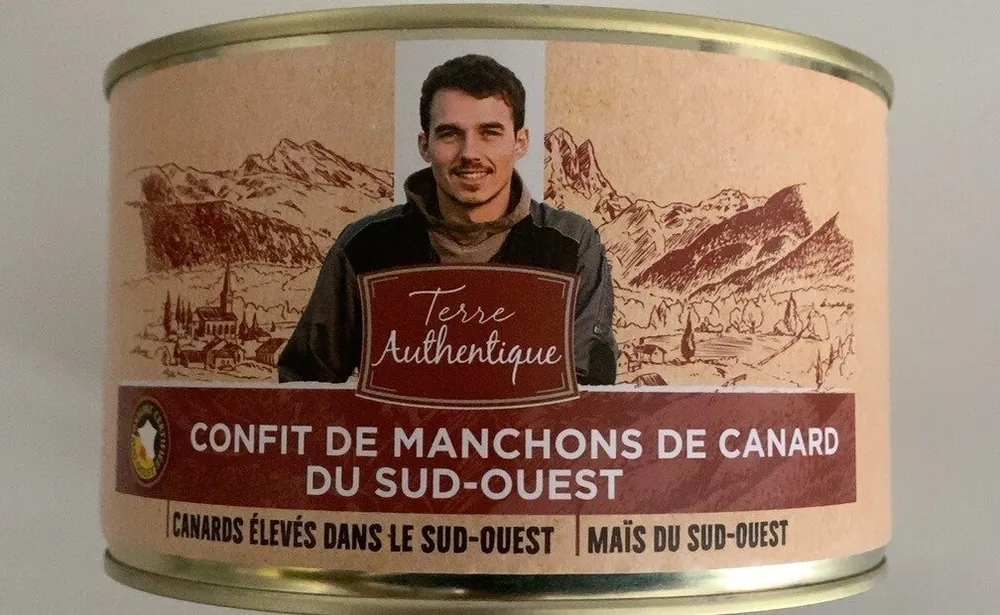 Confit de manchons de canard du sud-ouest