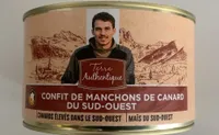 Confit de manchons de canard du sud-ouest