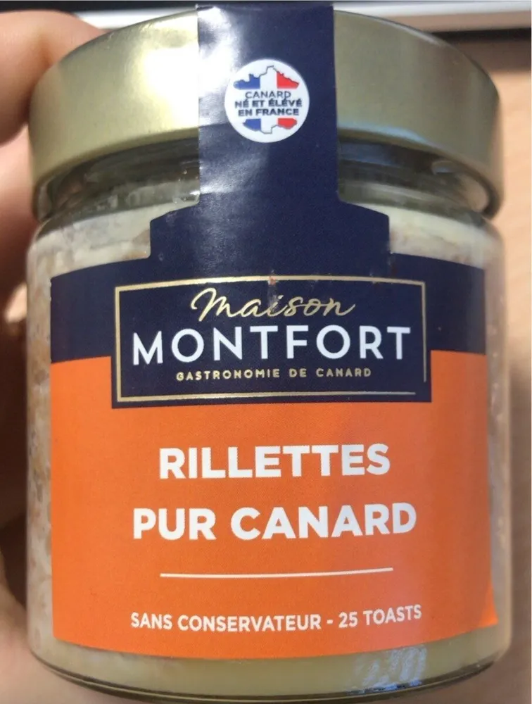 Rillettes pur canard
