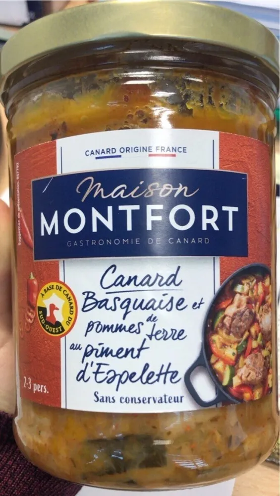 Canard basquaise au piment d’espelette