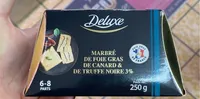 marbré de foie gras de canard & de truffe noire 3%