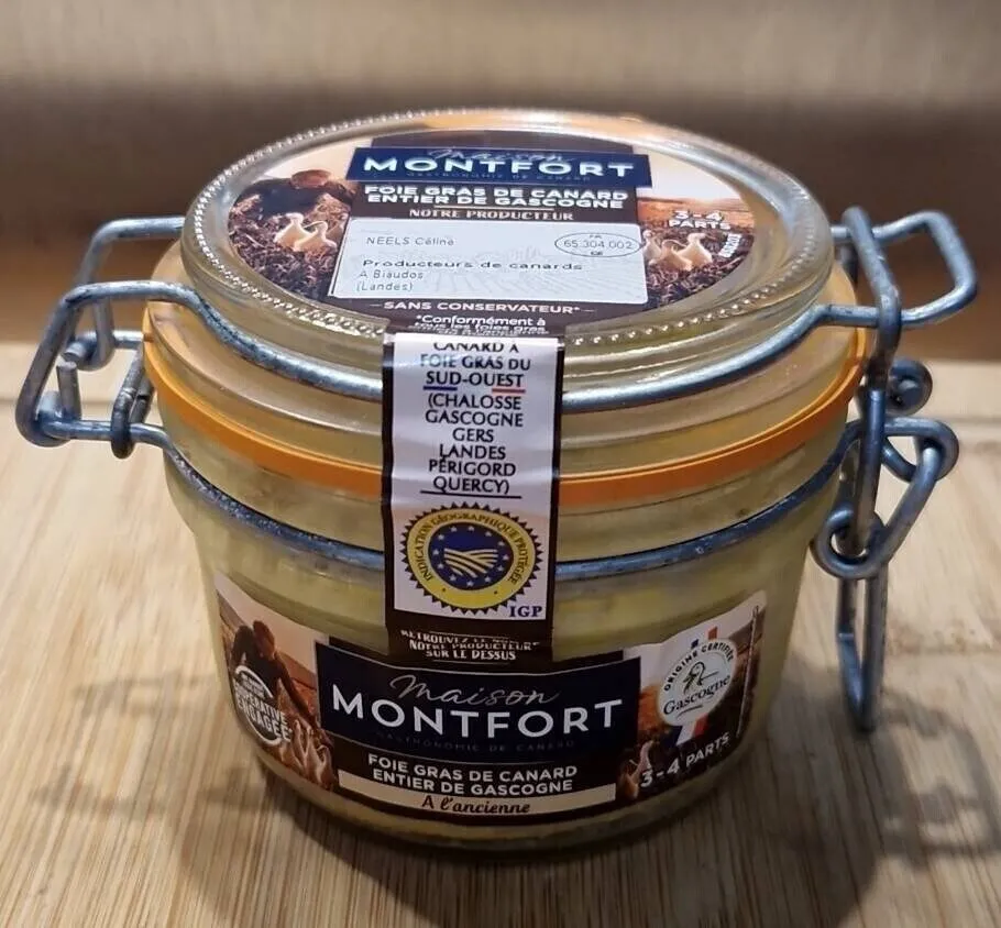 Foie Gras de Canard Entier de Gascogne