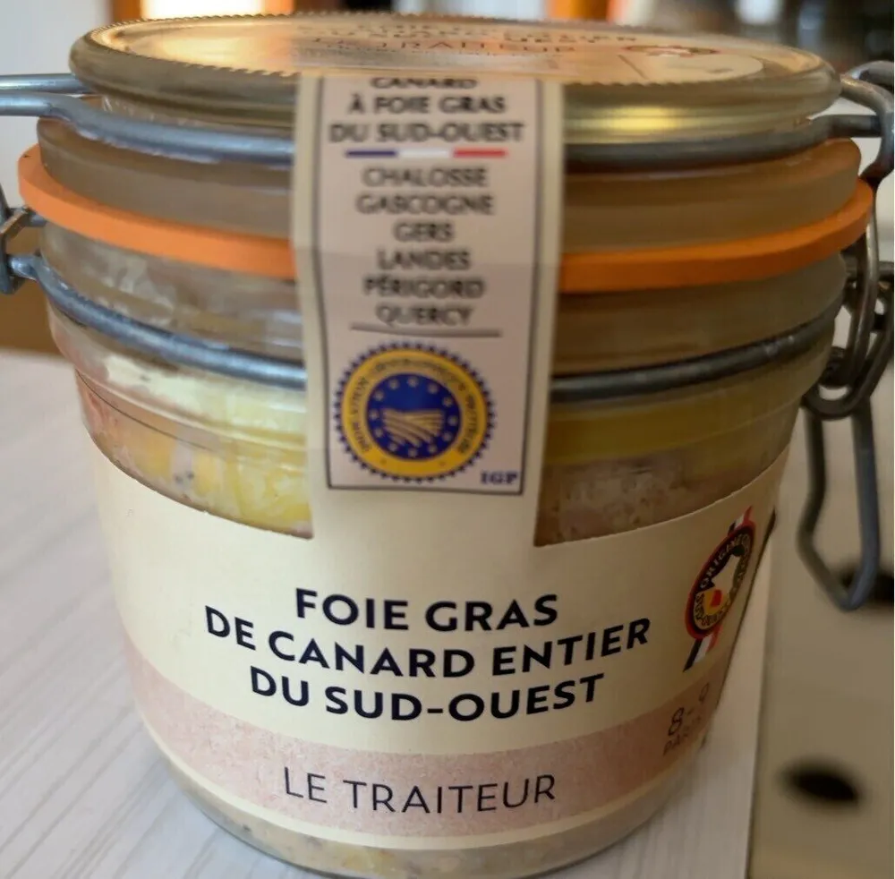 foie gras de canard entier du sud ouest