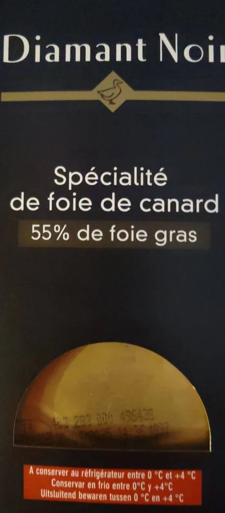 Spécialité de foie de canard 55% de foie gras