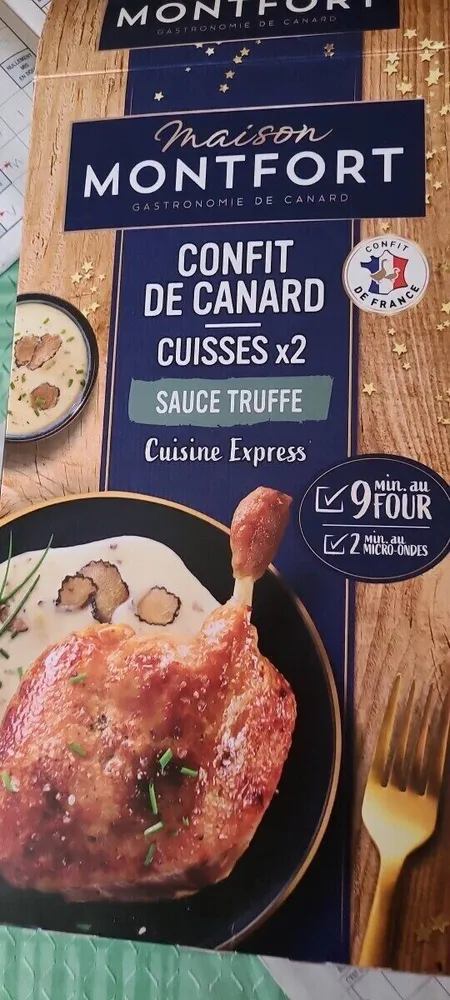 Maison monfort confit de canard