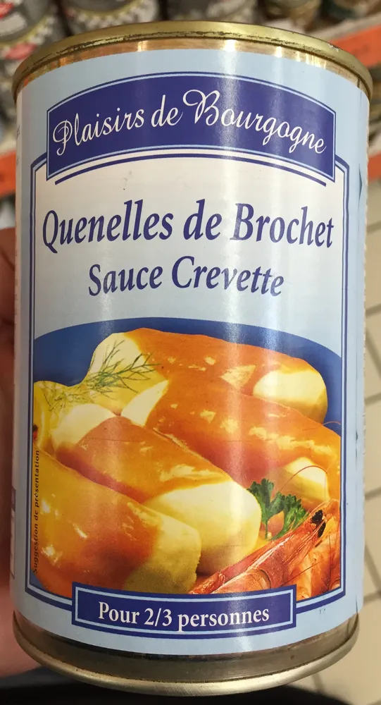 Quenelles de Brochet sauce crevette