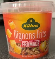 oignons frits goût fromage