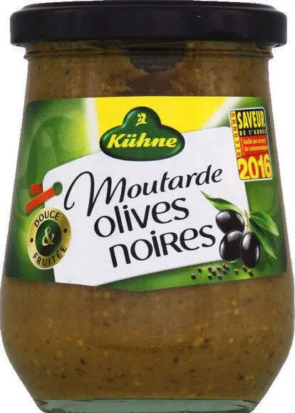 Moutarde olives noires