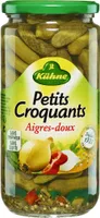 Cornichons aigres-doux Petits Croquants