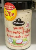 Sauce pomme frites
