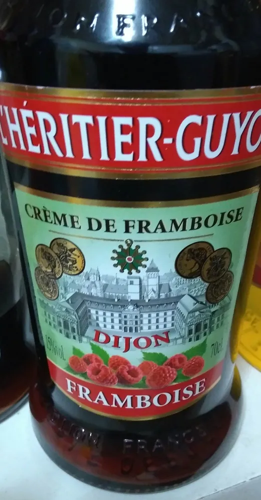 "70CL Creme De Framboise Heritiers Guyot 15 °"