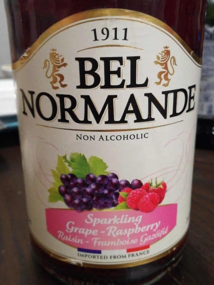 Sparking grape raspberry