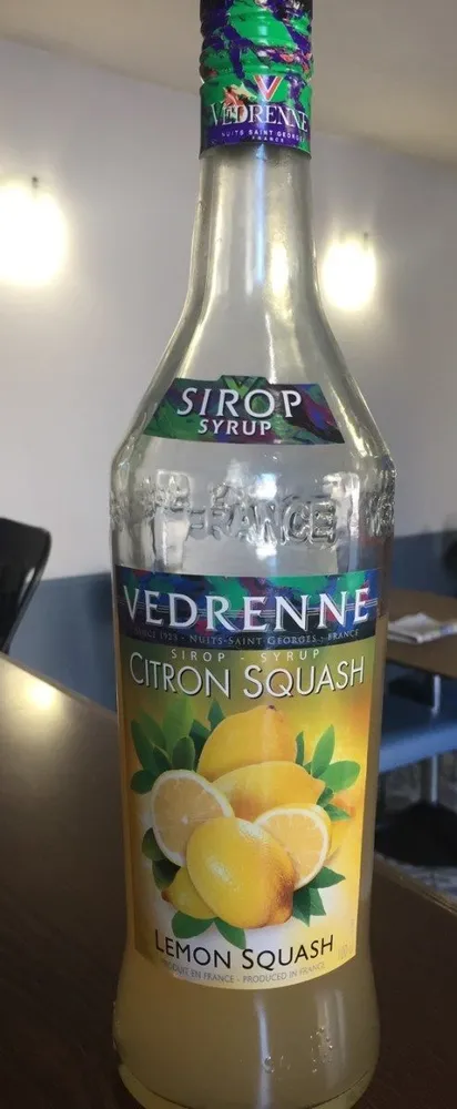 Sirop de citron Squash