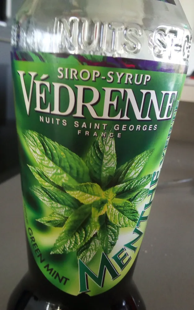 Sirop De Menthe Verte