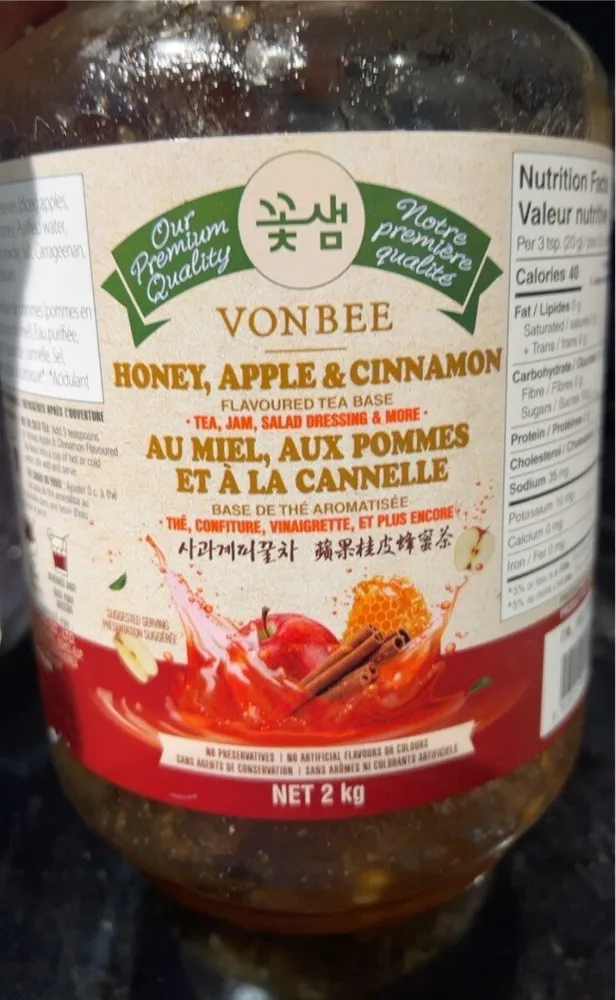 Honey, Apple and Cinnamon Tea Base