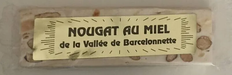 Nougat au miel