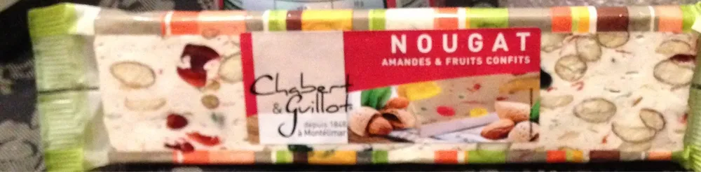 Nougat Amandes et fruits confits