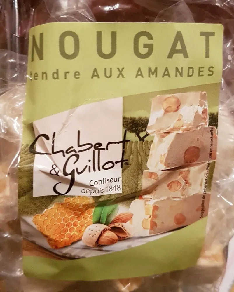 Nougat tendre aux amandes