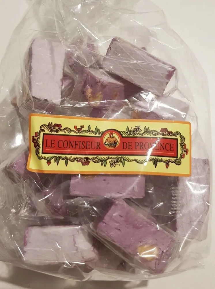Nougat aromatisé à la lavande