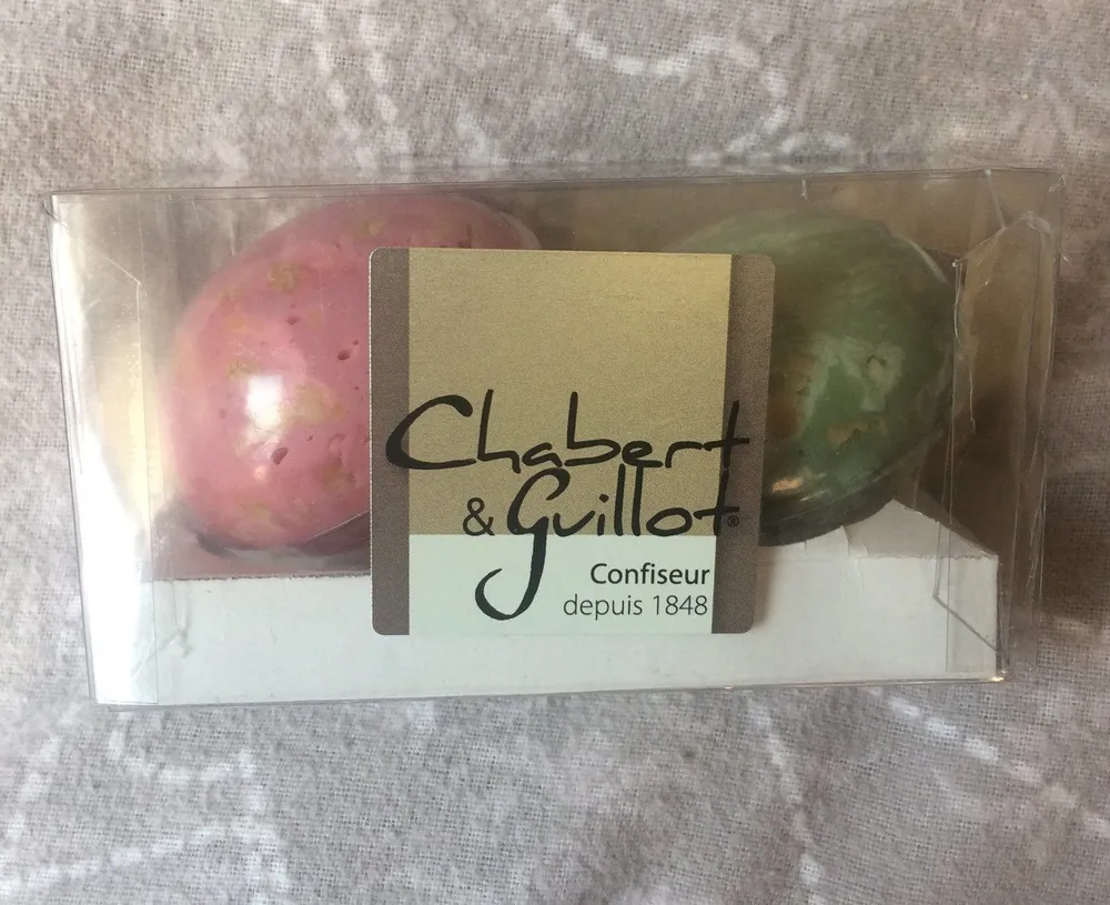 Nougat franboise et pistache