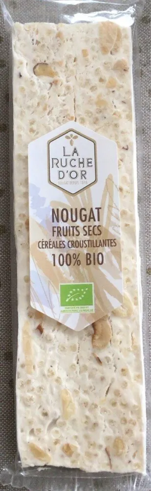 Nougat fruits secs