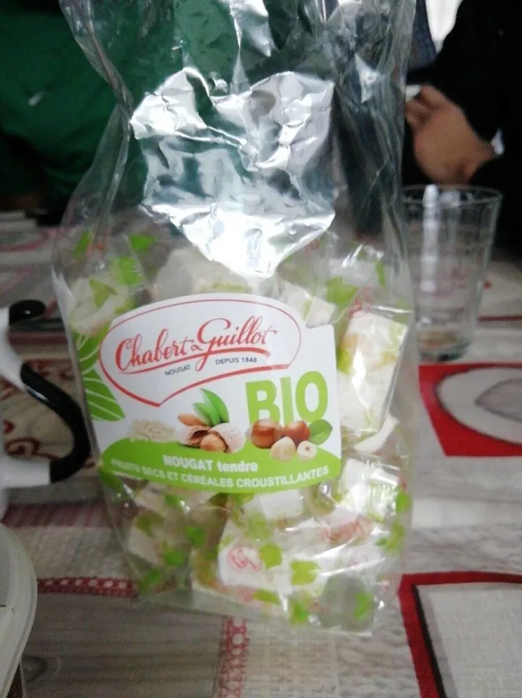 Nougat biologique