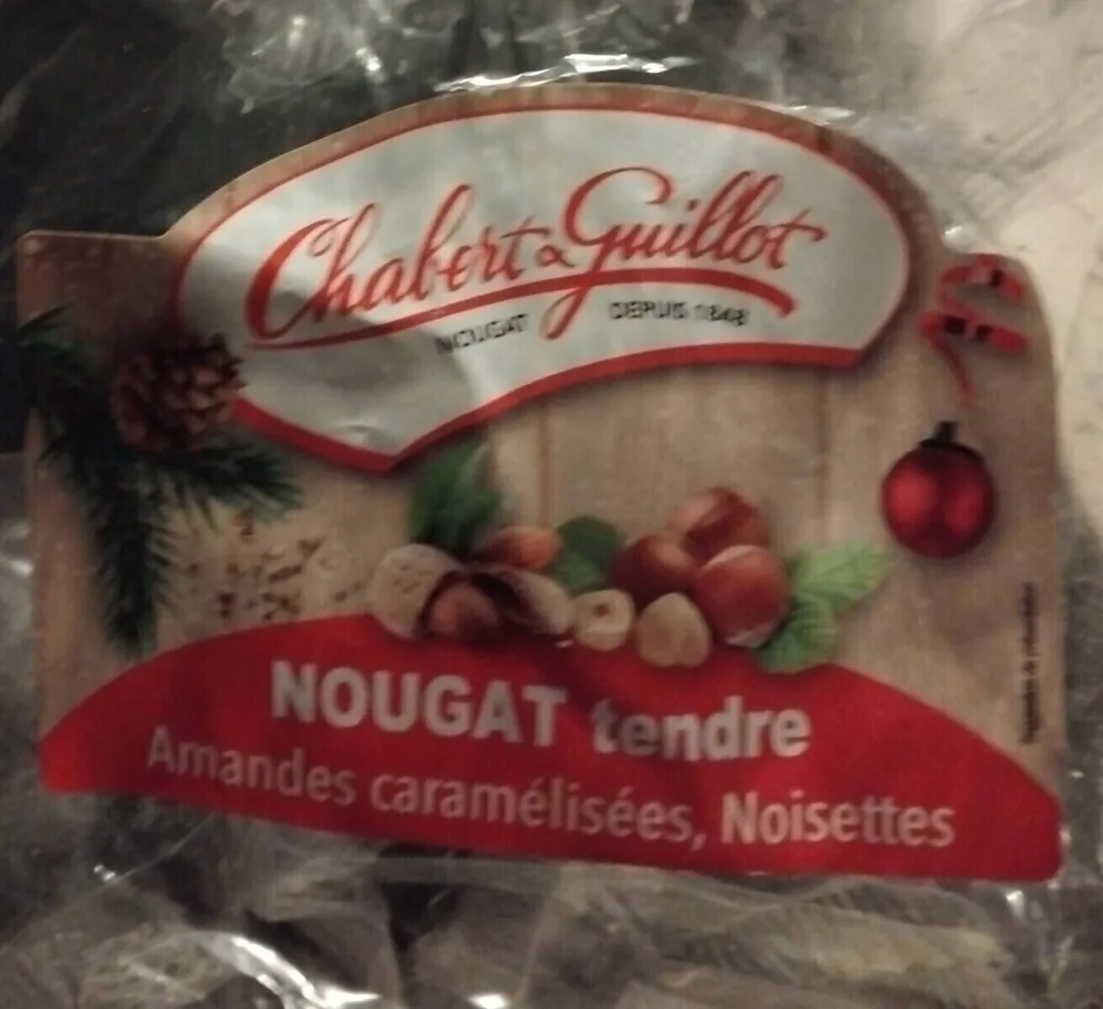 Nougat tendre aux amandes caramélisées et noisettes