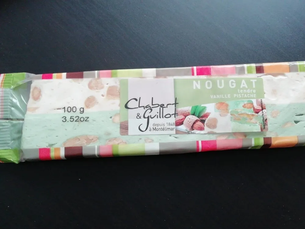 Nougat tendre vanille pistache