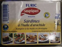 Sardines à l'huile d'arachide