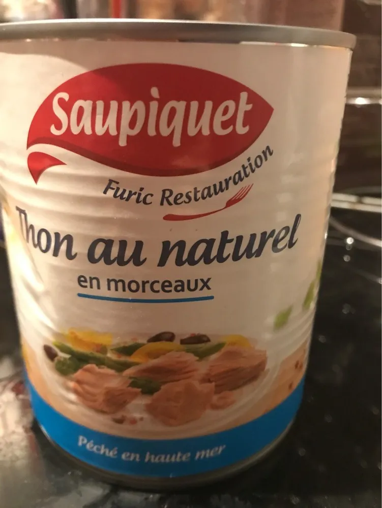 Thon au naturel en morceaux