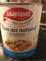 Thon au naturel en morceaux