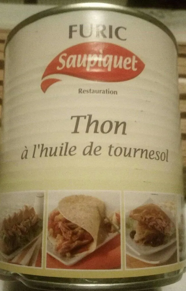 Thon a l'huile de tournesol