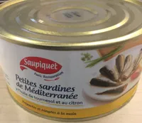 Petites Sardines de Méditerranée à l'Huile de Tournesol et au Citron