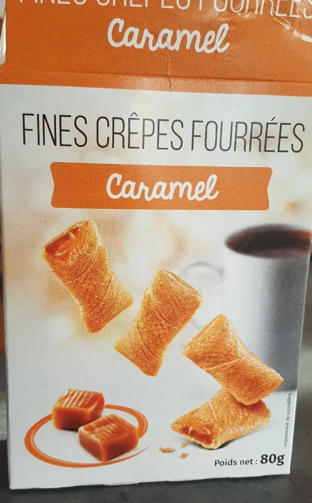 Fines crêpes fourrees