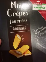 Mini crepe fourrées camembert