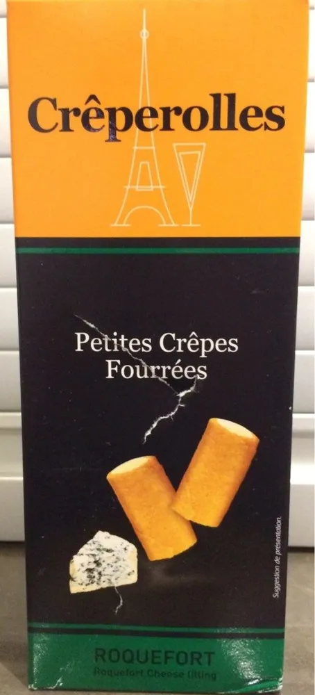 Petites crêpes fourées ROQUEFORT
