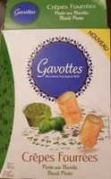 Crêpes fourrées Pesto au Basilic