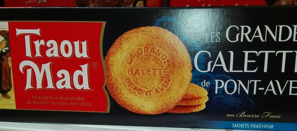 Les grandes galettes de pont aven
