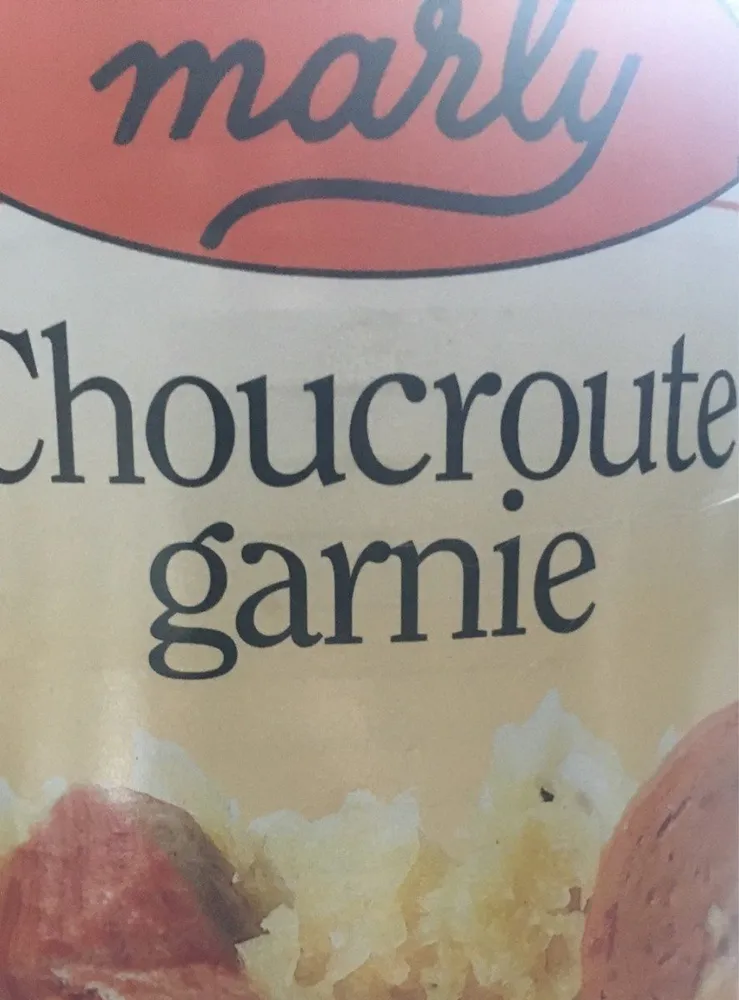 Choucroute garnie