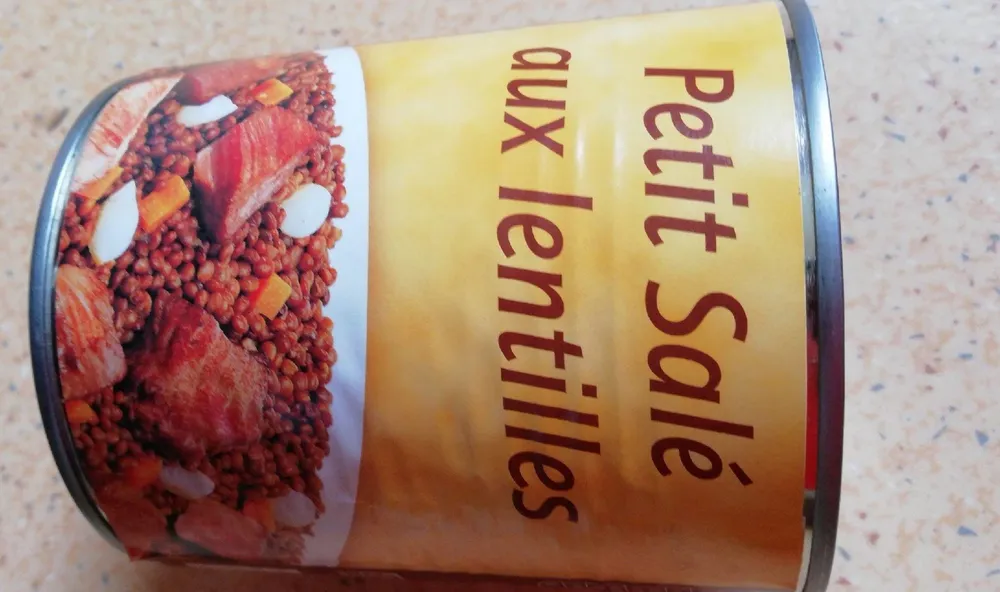 Petit salé aux lentilles