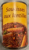 Saucisses aux lentilles