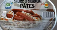 Saucisse de Strasbourg et pâtes