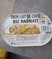 Thon lait de coco riz basmati