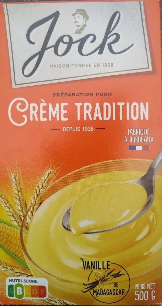 Crème tradition