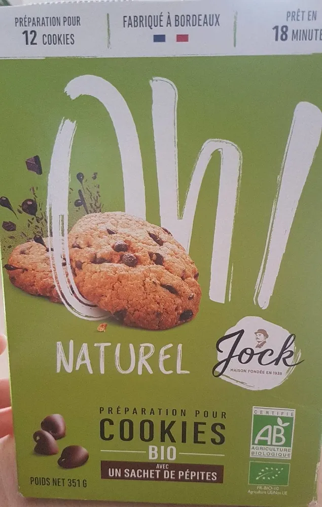 Préparation pour cookies bio