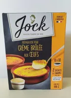 Jock, Preparation pour creme brulee aux oeufs