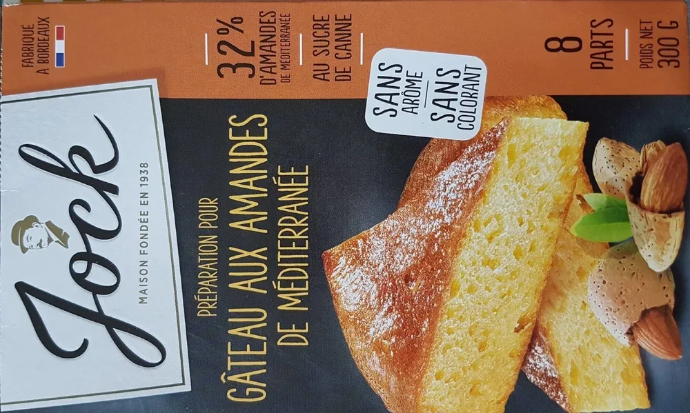 Préparation pour gâteau aux amandes
