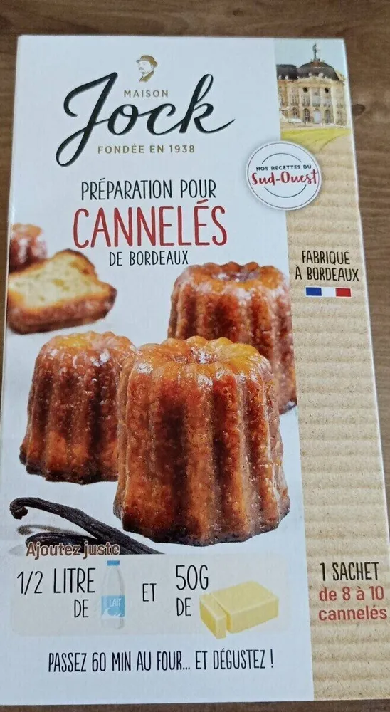 Préparation pour cannelé