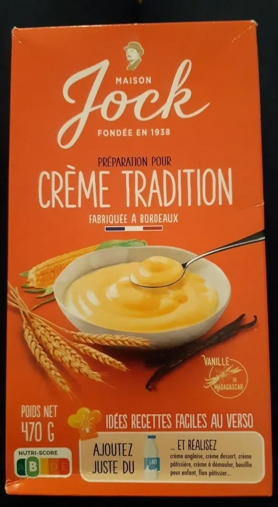Crème tradition Jock